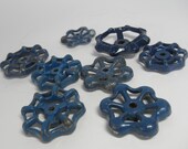 Faucet Handles Assorted Blue Metal Hardware