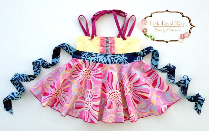 The Roundabout - A Smart Fit Ellie Style Sewing Pattern 6m-8, plus doll.