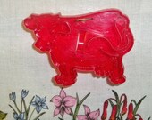 Vintage Cow Cookie Cutter - 1950s HRM Cow Cut Out - Full Figure Animal Mint