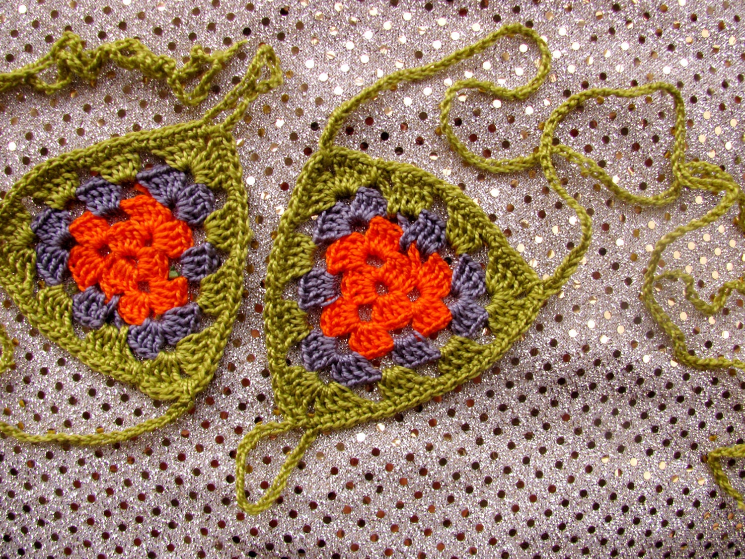 Crochet Barefoot Sandals for Yoga-Bellydance-ZambraMora-Tribal-TribalFusion-Dance-Olive-Grey-Orange-OneSizeFitsAll