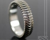 Segmented Scale Armor Ring - 14k GOLD