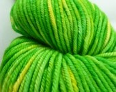 Prototypes Series: "Midori with a Twist" Superwash Worsted Yarn Crested