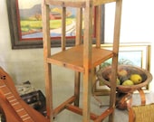 40% OFF Entire Shop - Vintage Primitive Plant Stand / Small Table - Cottage Life