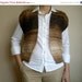 ON SALE 40 % OFF Women Sweater Brown Vest