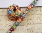 Handmade Polymer Clay Pen with Pen Holder