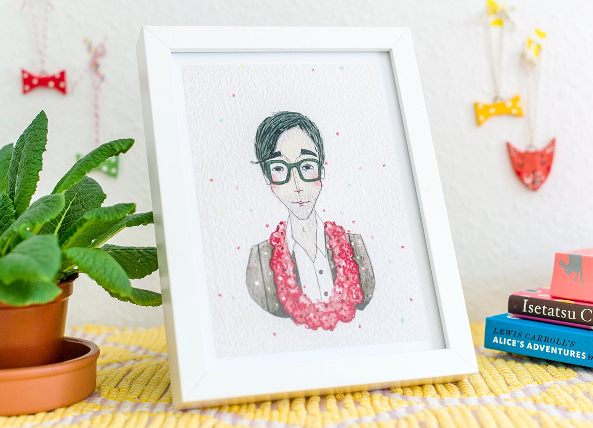 Peter from The Darjeeling Limited Giclee Print A5