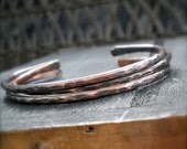 Skinny Stacking Cuffs in Copper