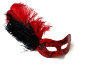 Harlequin - Handmade Leather Mask