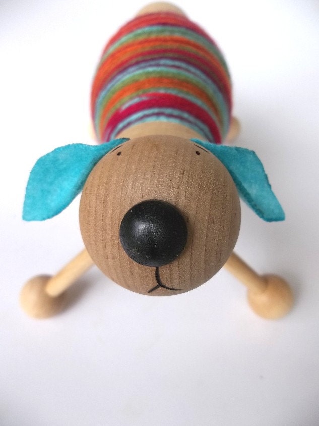 THEO the Yarnimal to the Rescue- Not Your Grandma's Ball of Yarn- Cute Yarn Shuttle-Great Gift for Knitters-FREE SHIPPING