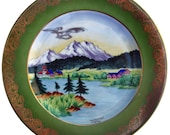 USS Enterprise, NCC-1701 Landing -  Altered Vintage Plate