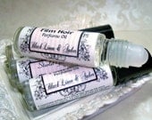 Black Linen and Amber Perfume Oil, Vegan Perfume Oil, Roll On Perfume Oil, Film Noir