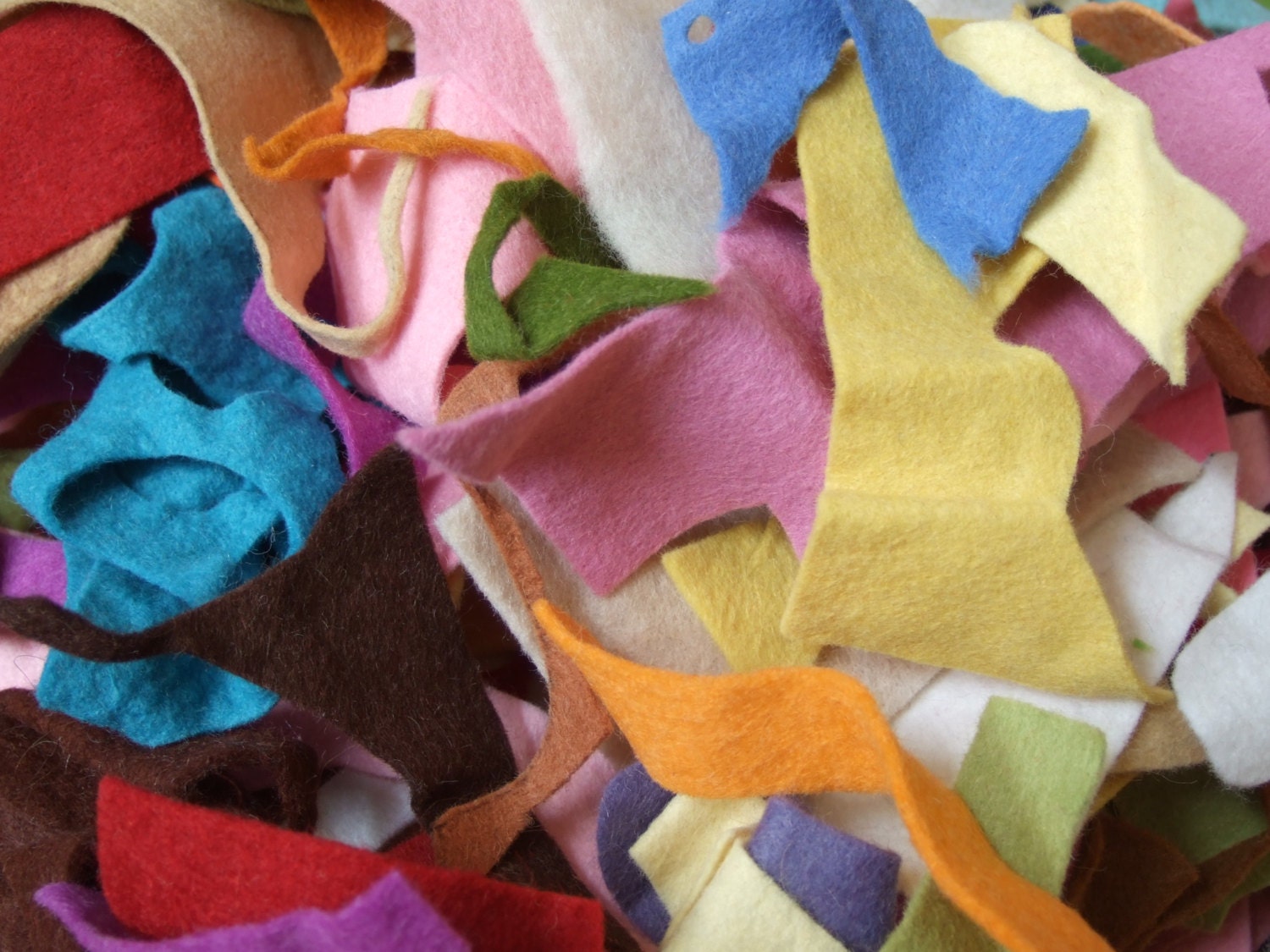 Special Deal - Grab Bag of Wool Felt Scraps