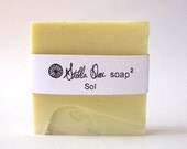Sol Castile Soap /  Lemongrass & Peppermint / Handmade / All Natural and Organic / Eco-Friendly / Cruelty-Free / Vegan
