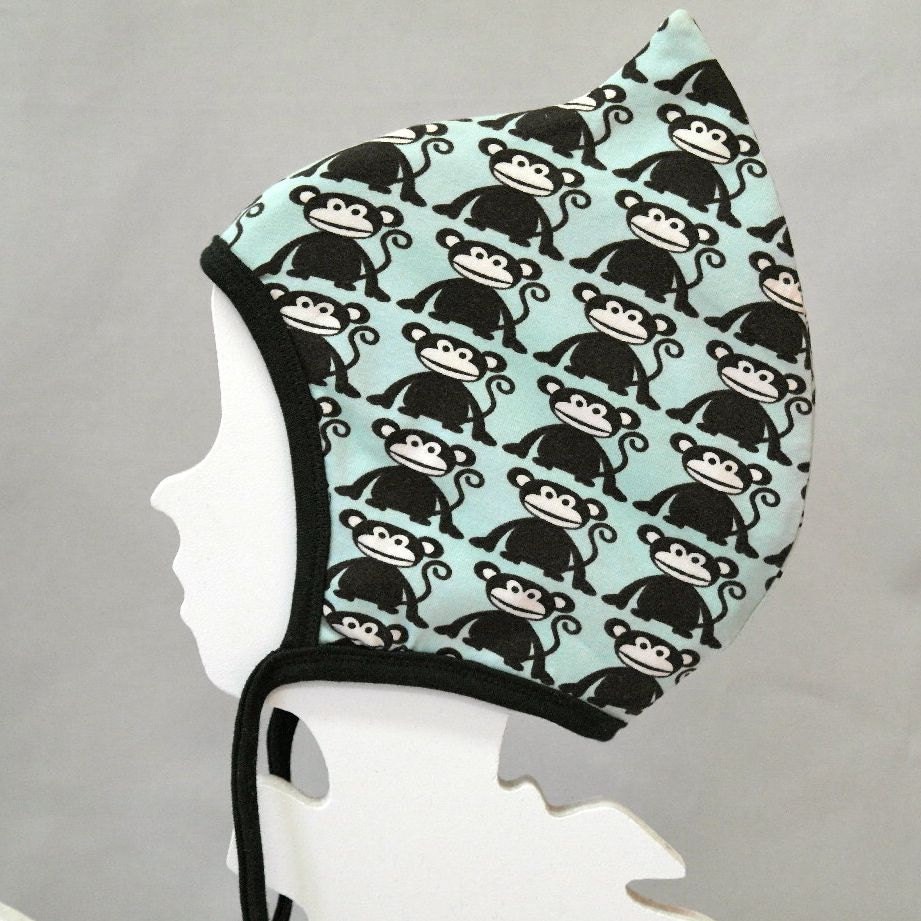 Cheeky monkey  earflap hat