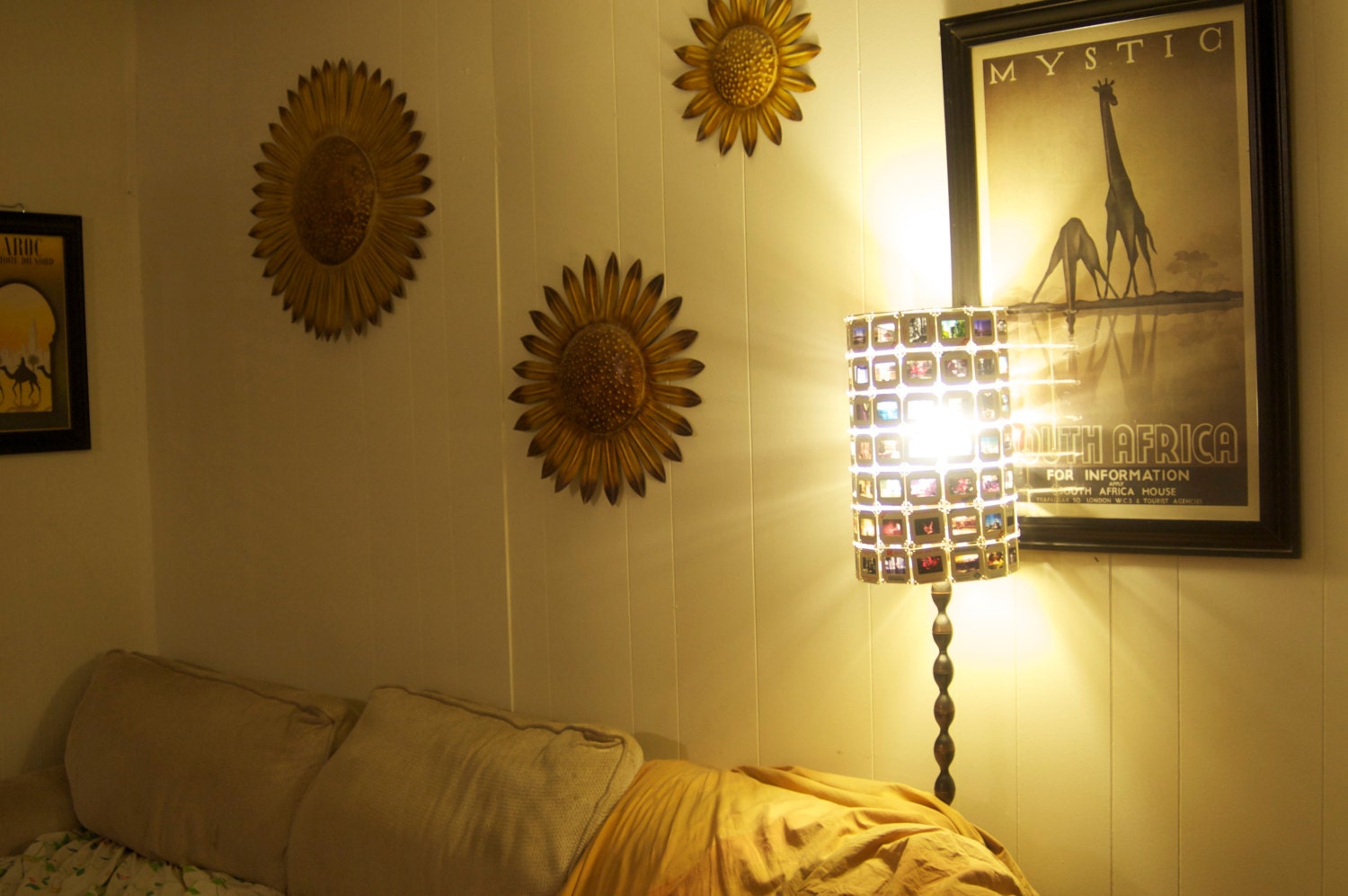 Customized Vintage kodachrome slide lamp shade- made to order