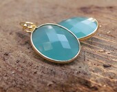 Chrysoprase Earrings