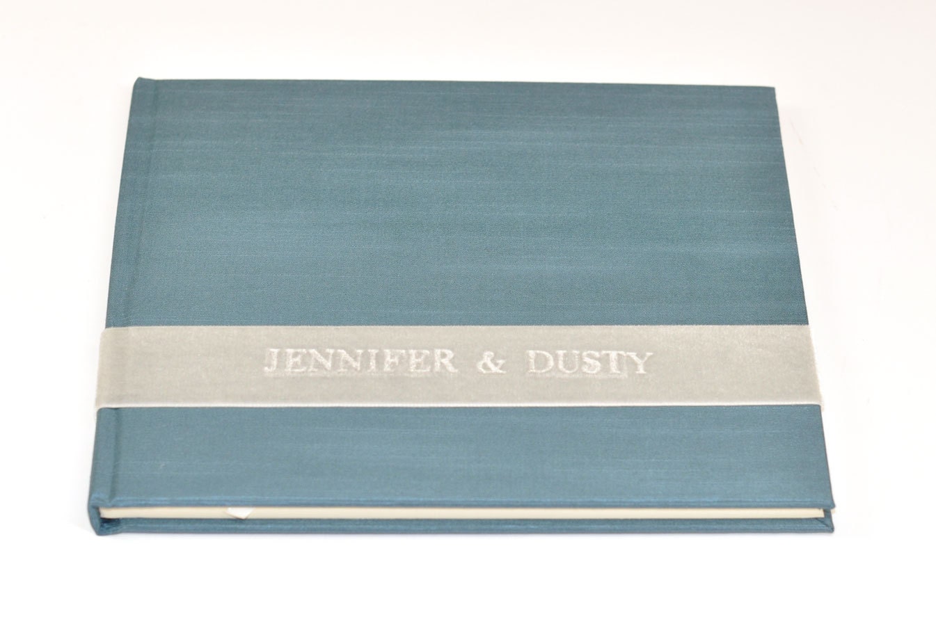 Custom Personalized Photo Album, a meaningful Family Photo Album - Velvet Sash design by ClaireMagnolia