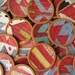 Sukan / Hand Woven - Turkish Antique Kilim Cups Coasters - Cup Coasters - Cup Coaster - Coaster - 1 pcs
