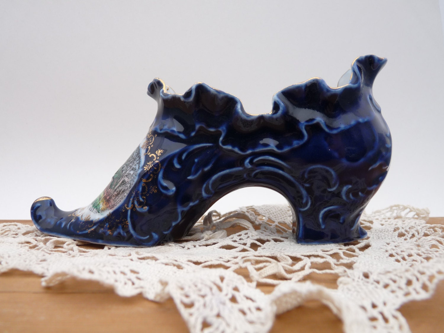Victorian Shoe Dresden Souvenir The Maplewood Pittsfield MA