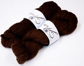 Aspen Sock with Nylon Yarn Superwash Merino/Nylon 80/20 in "Fresh Earth"