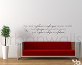 Vinyl Wall Sticker Decal Art - Hope and a Future