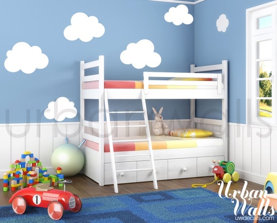Vinyl Wall Sticker Decal Art - Clouds