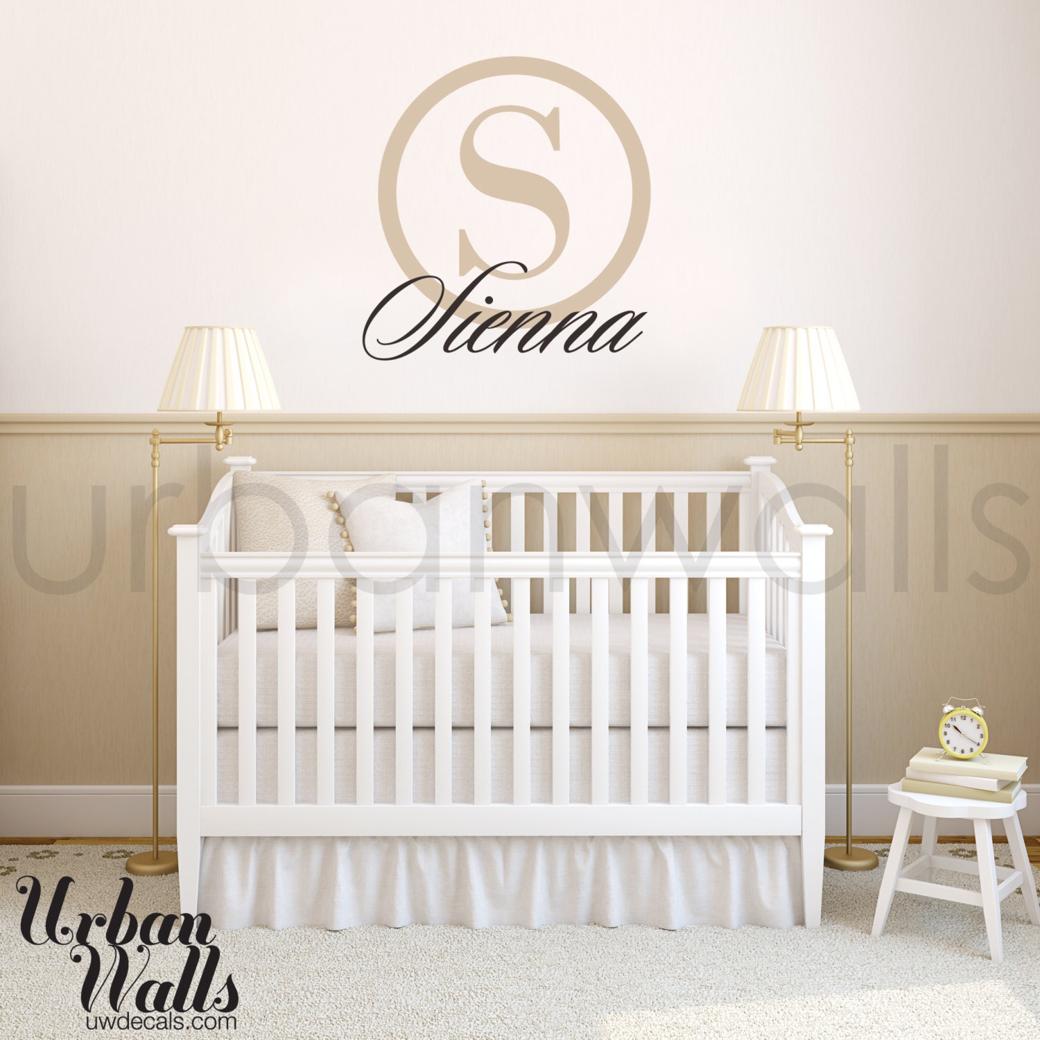 Vinyl Wall Sticker Decal Art - Baby Name