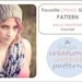 PDF Pattern - Favorite (MINI) Slouch (12 Months - Adult) Hat Woman Teen Toddler Baby Cap