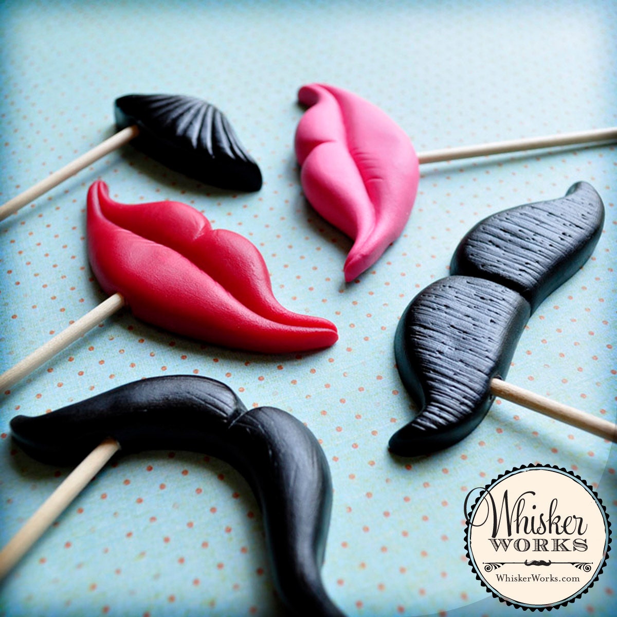 Photo Booth Party Props - The Bosom Buddies - Set of 5 Il_170x135