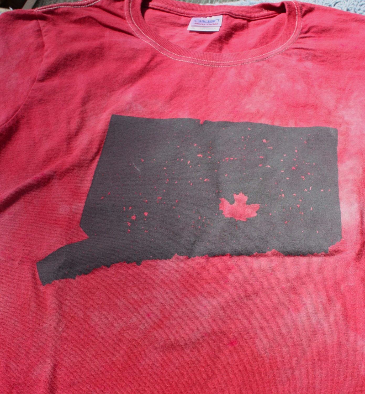 Maple in Connecticut Women's Fitted T-shirt