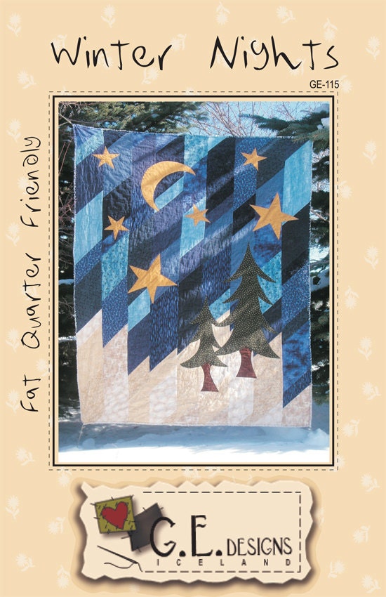 Winter Nights quilt pattern