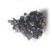 Huge Gold Plated Rainbow Titanium Quartz Crystal Druzy Ring