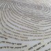For the Booklover or Wordsmith....One of a Kind Black & White Custom Thumbprint Portraits - Totally Personalized
