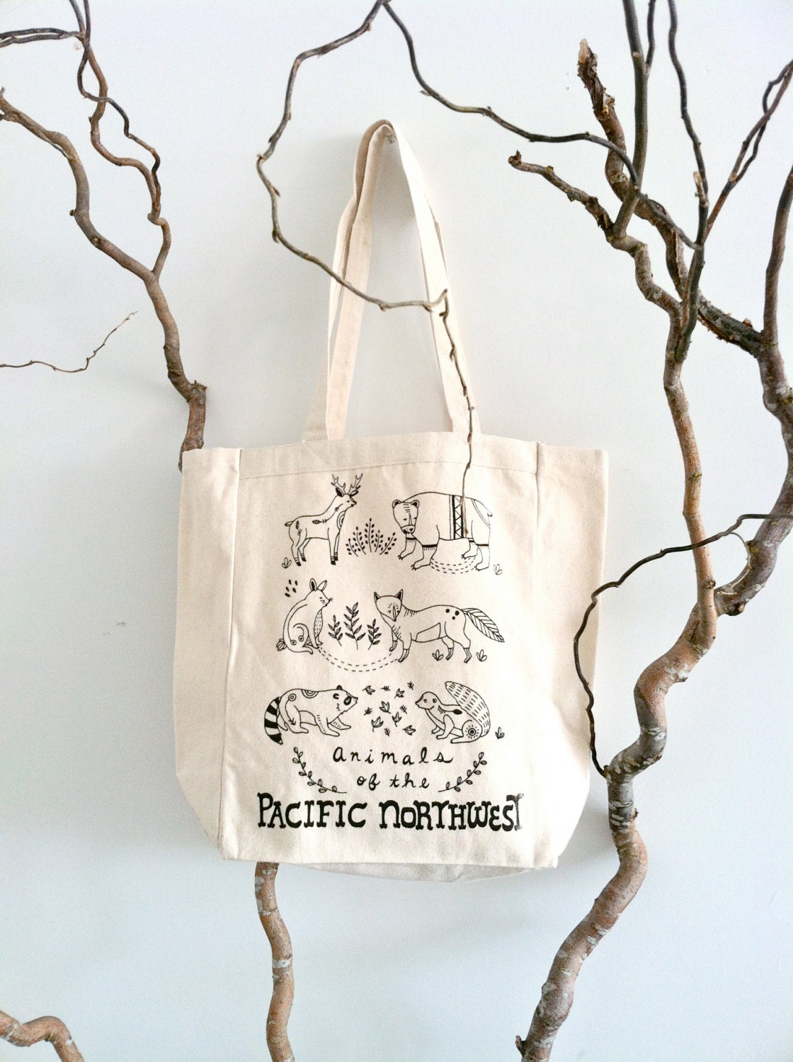 Animals of the PNW Tote