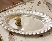 Wm Rogers silver tray