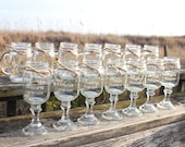 14 Mason jars, 7 Redneck Wine Glasses , 7 mason jar mugs, Wedding Party, Mason jars