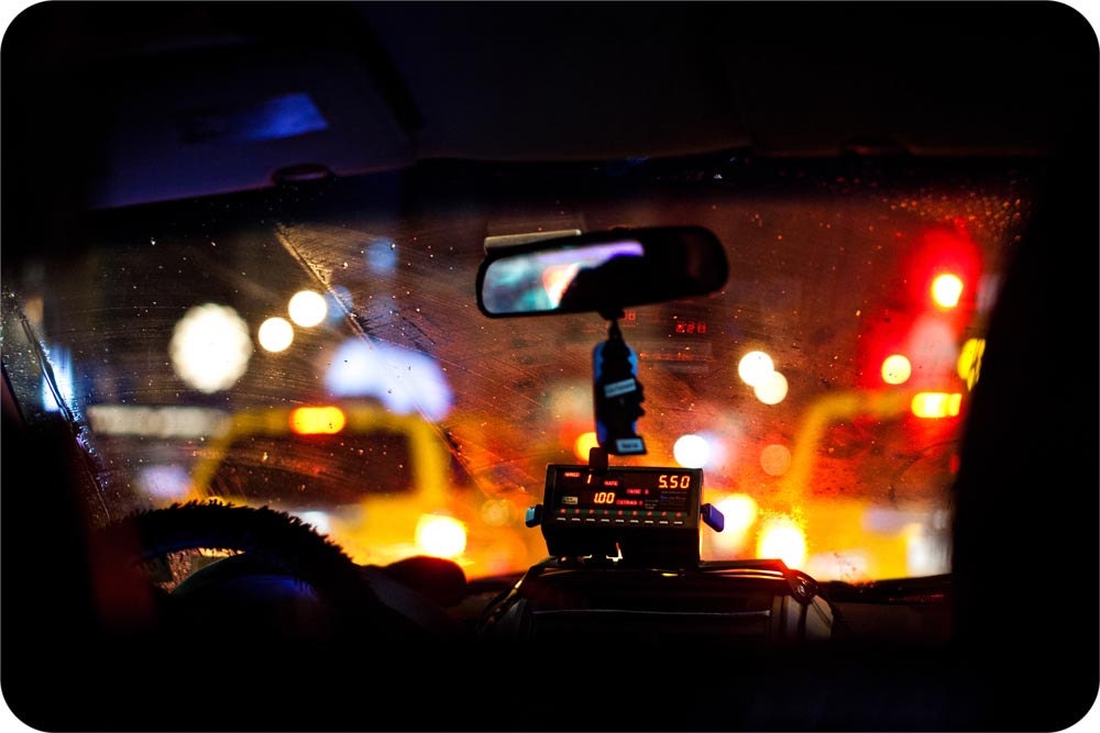 Fine Art Print - 11x17 - NYC Yellow Cab Meter Reading