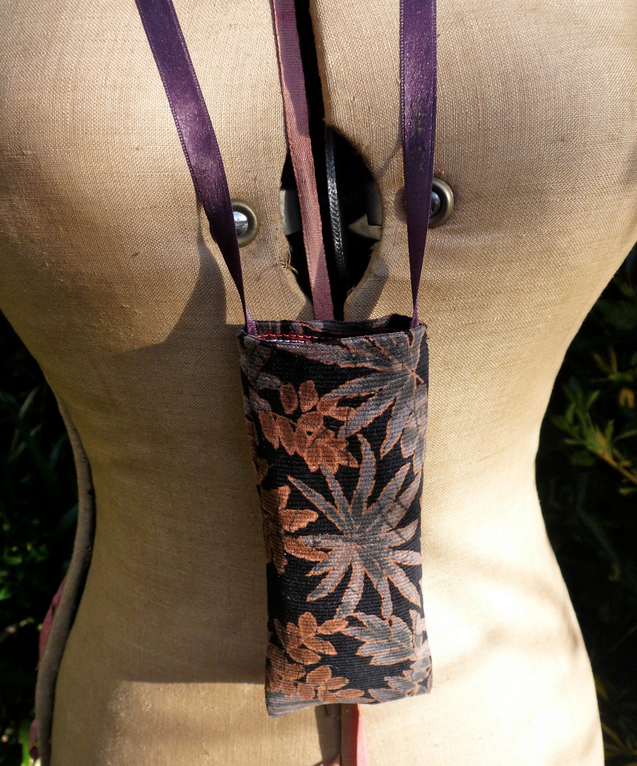 Patterned Cotton Glasses Pouch