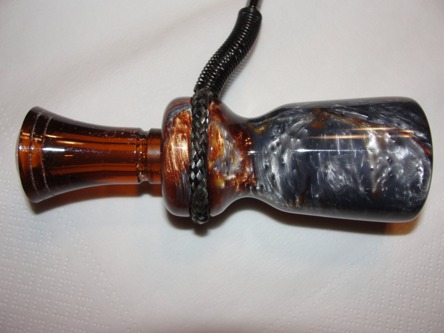 Hot Molten Metal handmade quackpipe duck call by Hot Off the Lathe