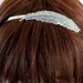 Steampunk Feather headband- Metal Headband- Silver Feather- Twilight Inspired- Breaking Dawn