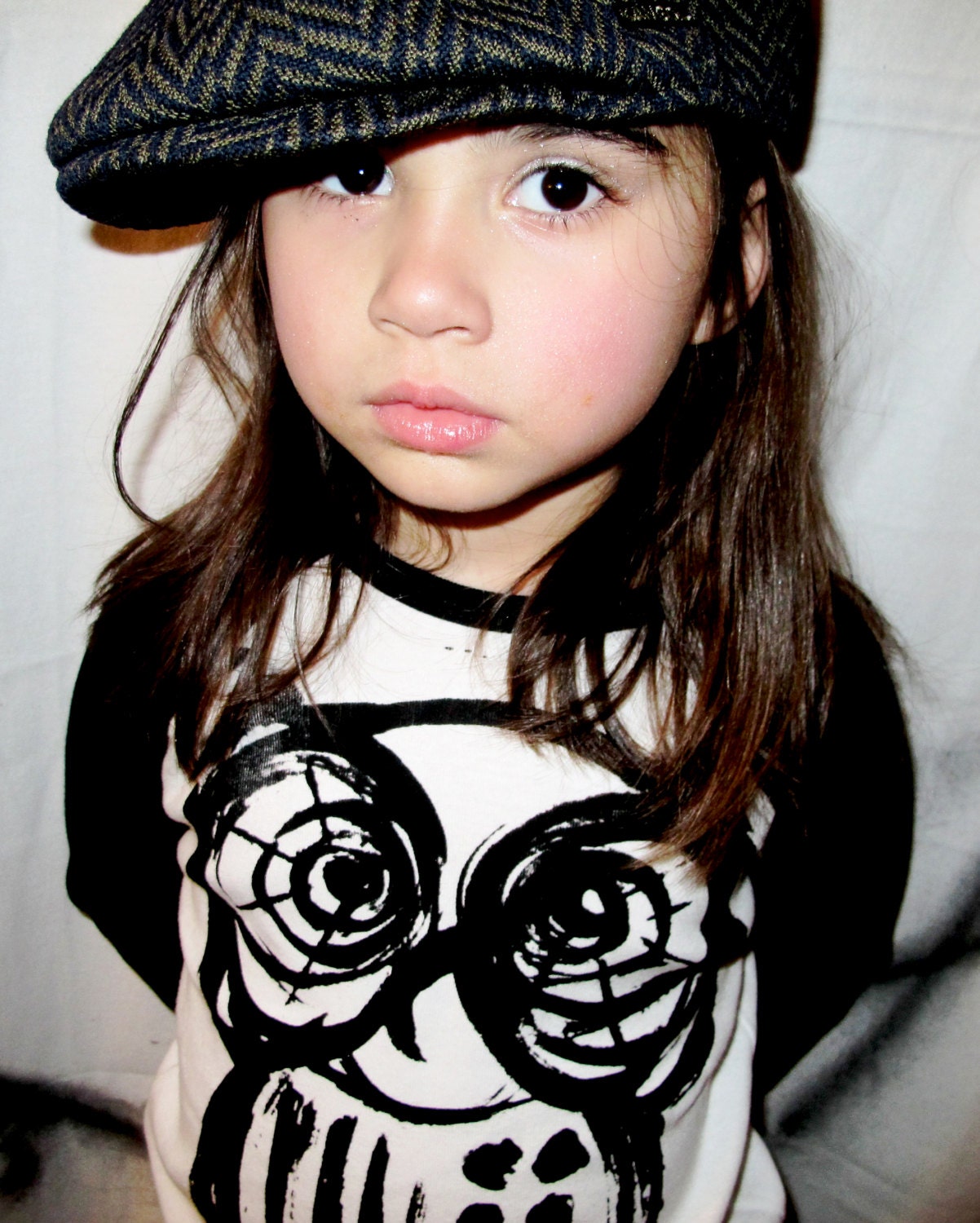 Kid's BABY OWL Baseball T