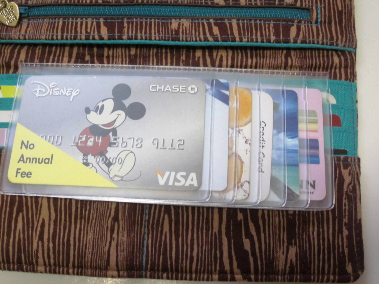 Clear Plastic Wallet windows - Secretary Wallet Photo inserts