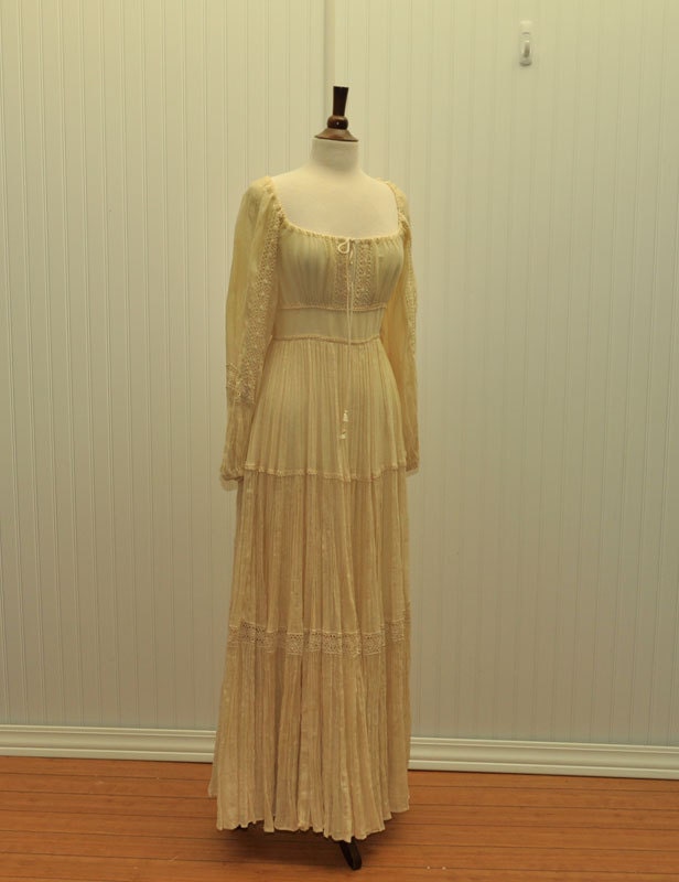 Vintage 1970 Gunne Sax Dress by Jessica McClintock
