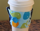 Whales Coffee Sleeve Cup Cozy