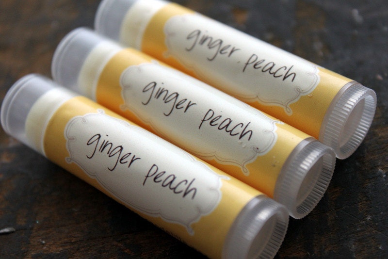 Ginger Peach -Lip Balm