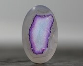 Purple Chalcedony Oval Gemstone - 30mm (4420)