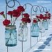 5 Mason Jar Hanging Flower Frog Lids for Hanging Flowers or Lanterns, No Mason Jars