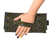 Vegan CLUTCH with a FLORAL print for woman, lovely evening purse for going out, cruelty free, spring purse, made to order - Gili