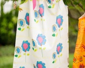 CUSTOM Girl's Pillowcase Dress featuring your child's art (Size 2T) in 100% cotton poplin