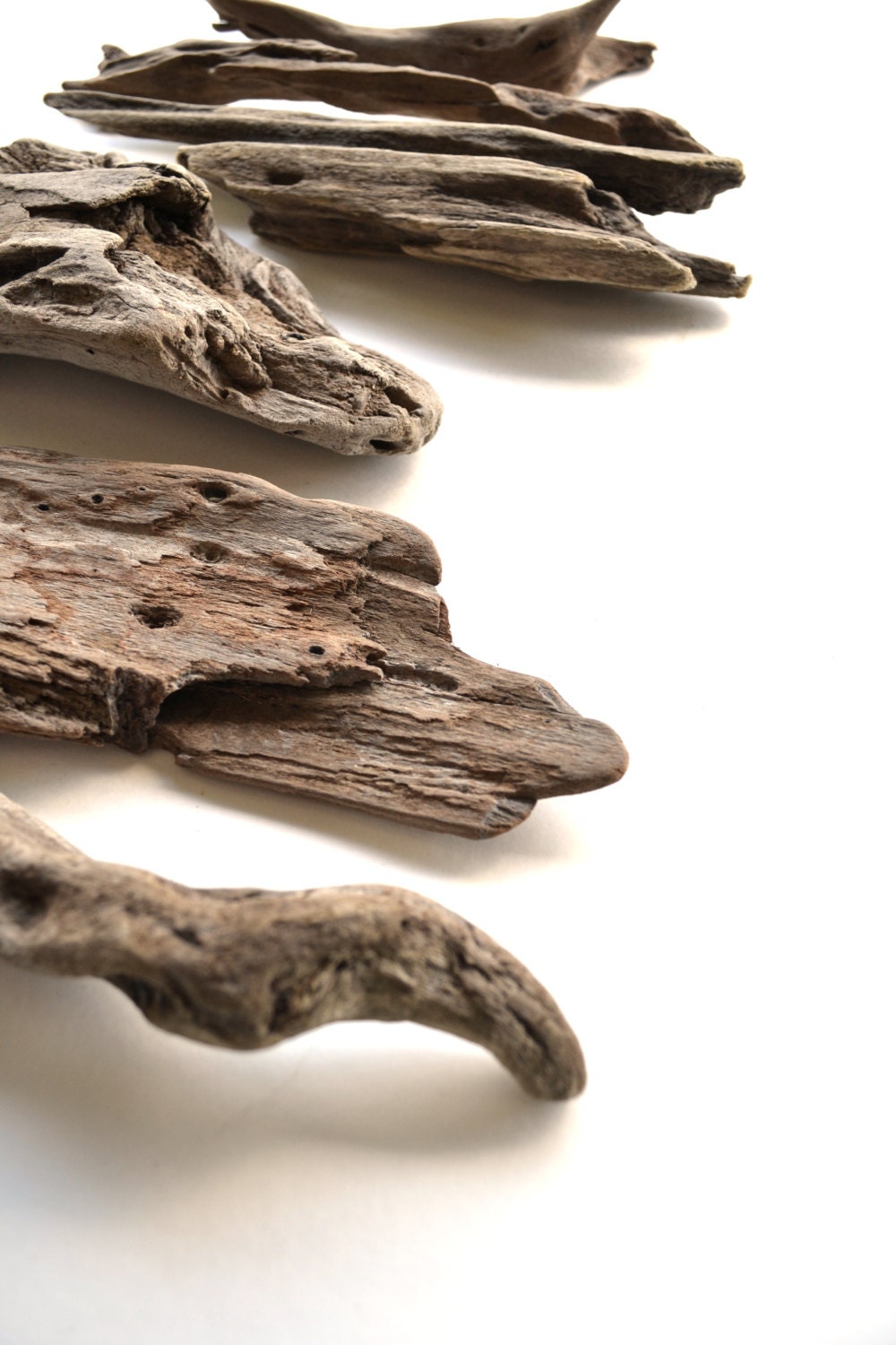 6 Unique Driftwood pieces for craft projects, aquarium or home decor